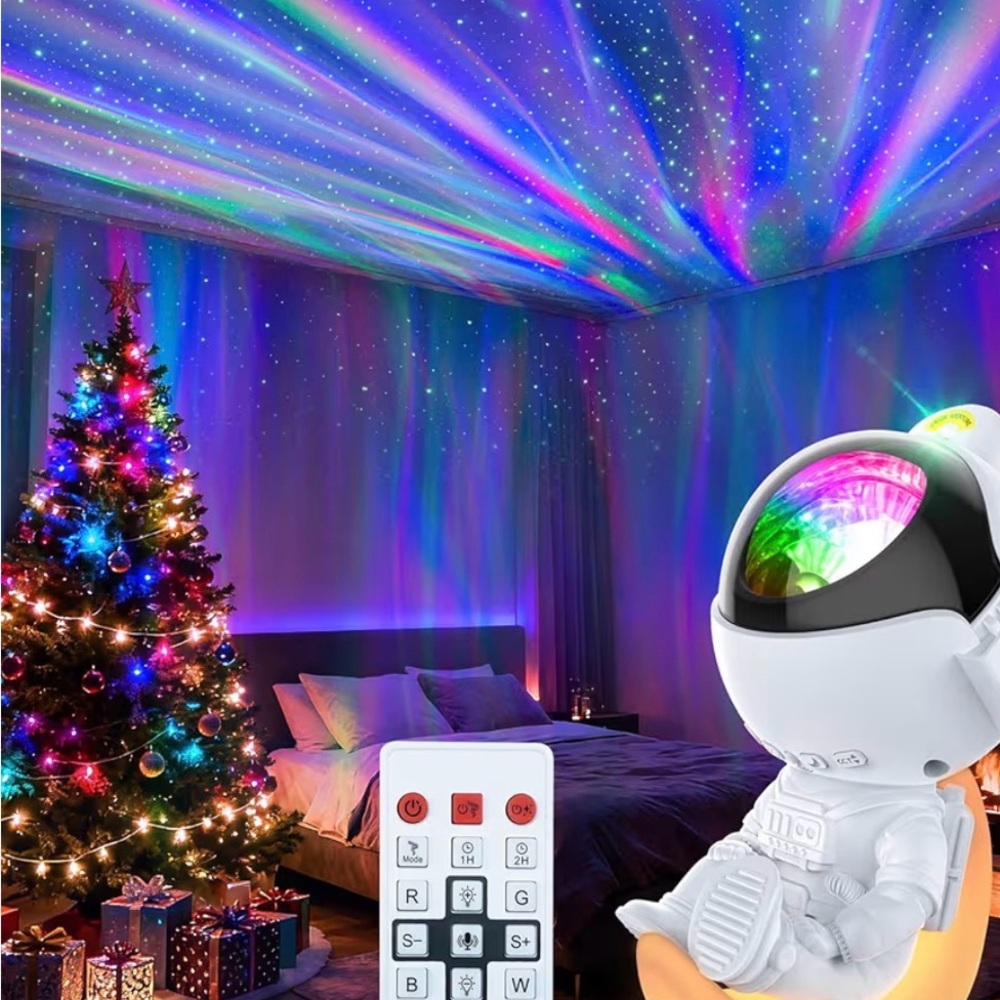 Astronaut Galaxy Projector with Remote